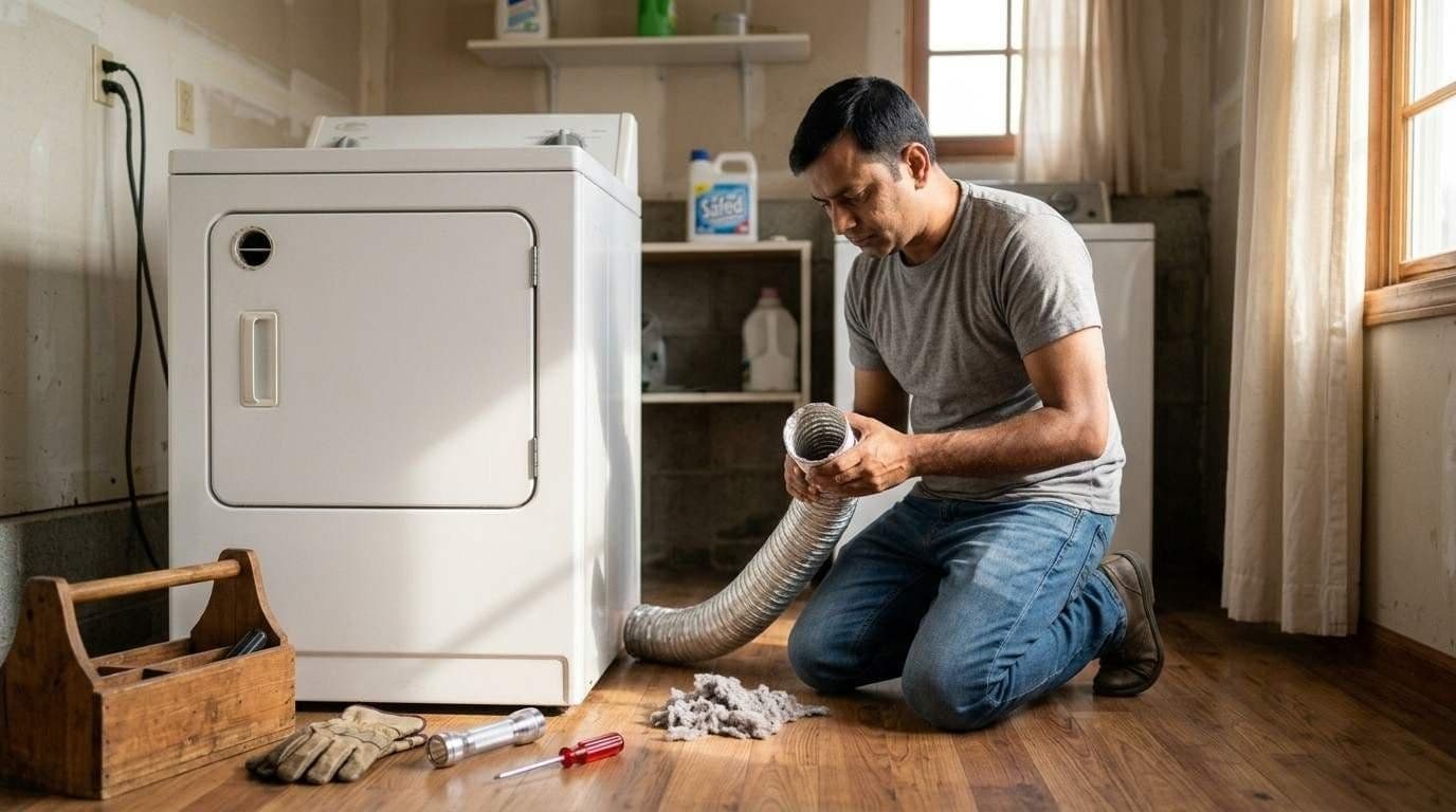 DIY Maintenance How to Clean Your Dryer’s Lint Trap and Vent Hose